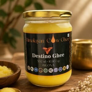 destino darjeeling a2 cow ghee glass bottle 500ml